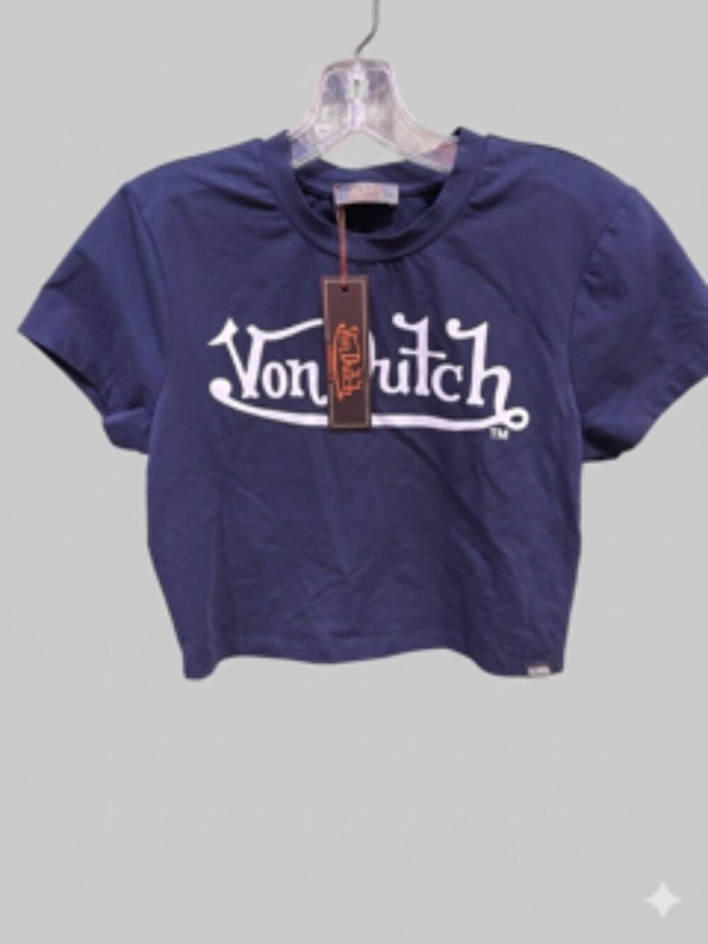 Von Dutch cropped baby tee